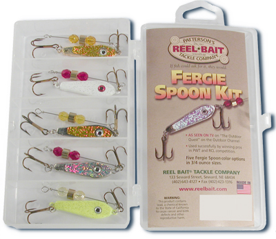 3/4 oz Fergie Kit - 5 piece - Reel Bait Tackle Company