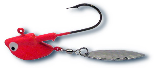 Fluorescent Red 1/8 oz LS Original Flasher 5 Pack - Reel Bait Tackle Company