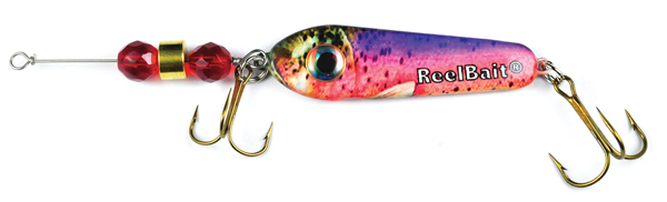 55611 - Rainbow Trout w/Red Beads - 1 oz Prototype Fergie Spoon