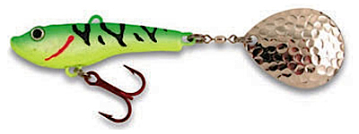 55258 - Glowtiger 1/4 oz Lytle's Secret Tail Spinner