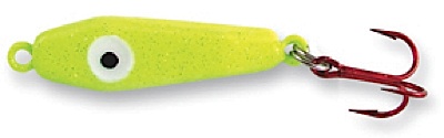 55436 - Chartreuse - SUPER GLOW 1 oz Plane Jane Jigging Spoon 