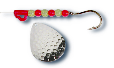 -113 - Hammered Nickel w/ Perch Beads